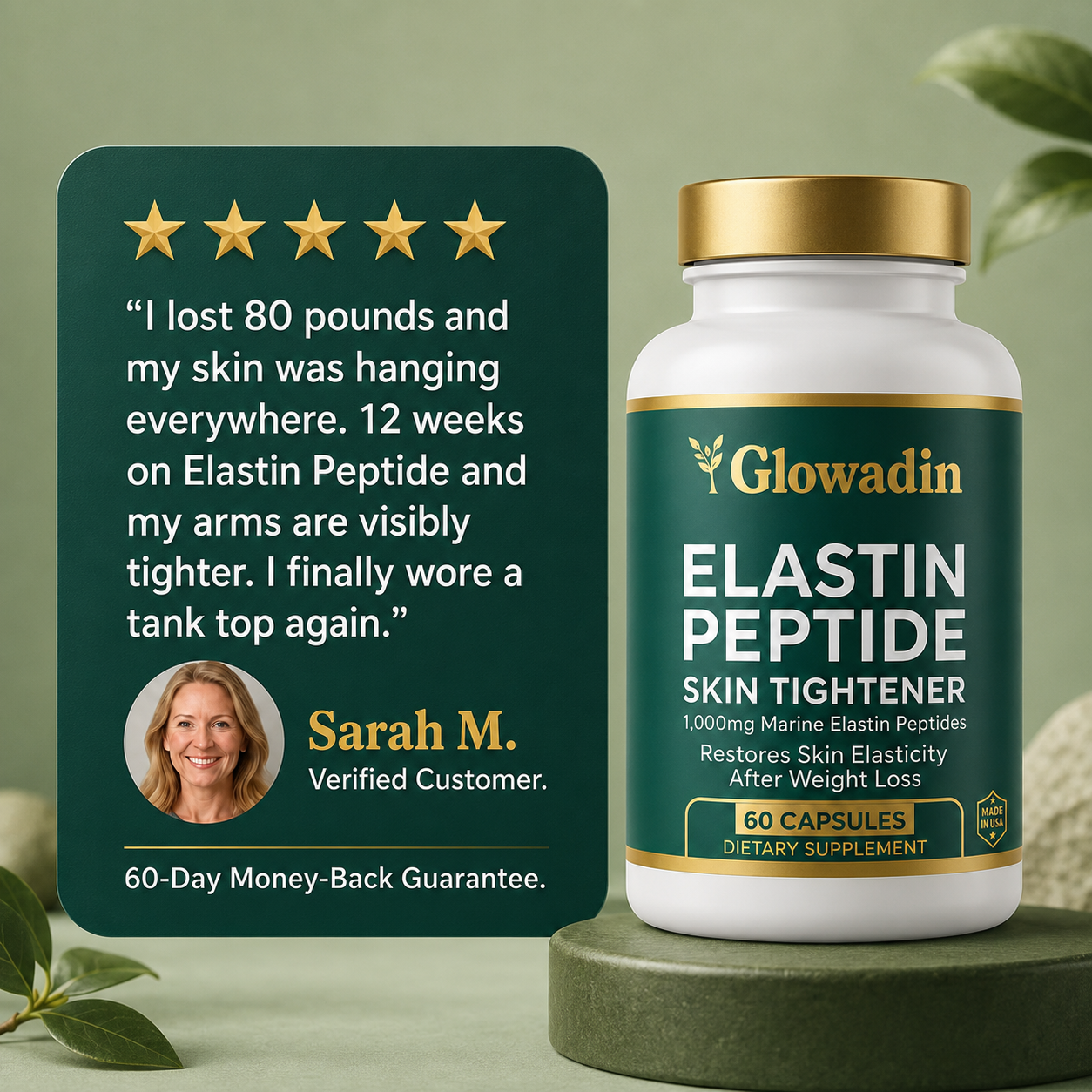 Elastin Peptide Skin Tightening Formula
