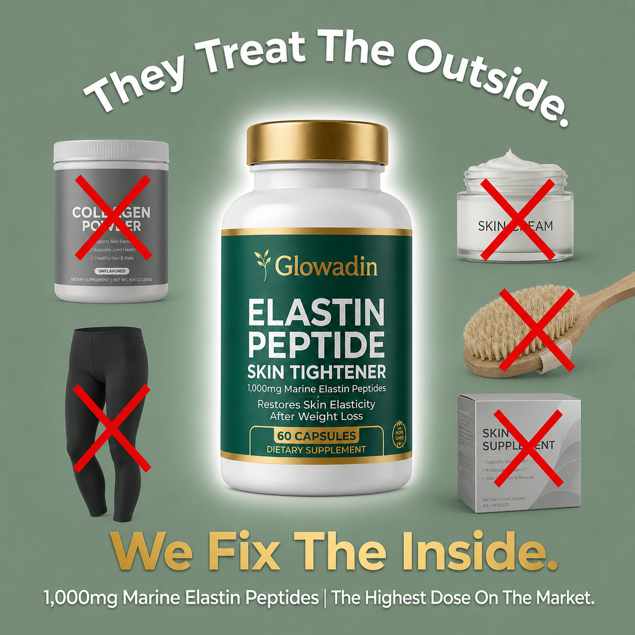 Elastin Peptide Skin Tightening Formula