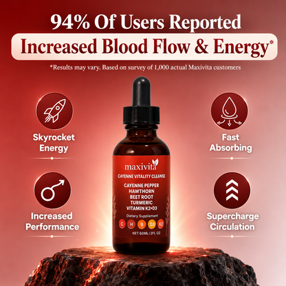 Maxivita Cayenne Vitality Drops
