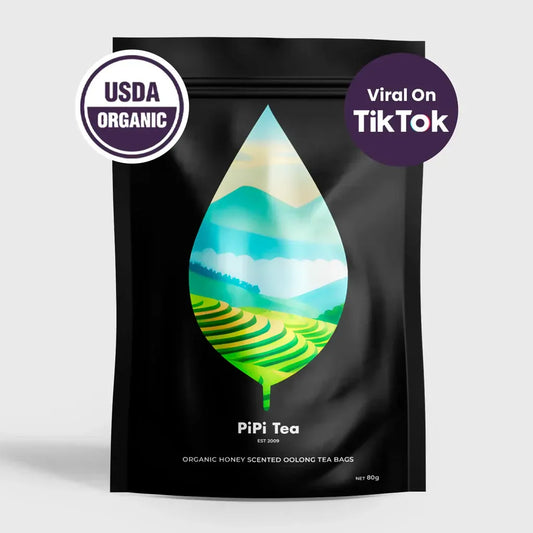 PiPi Tea - Organic Honey Scented Tea Bag